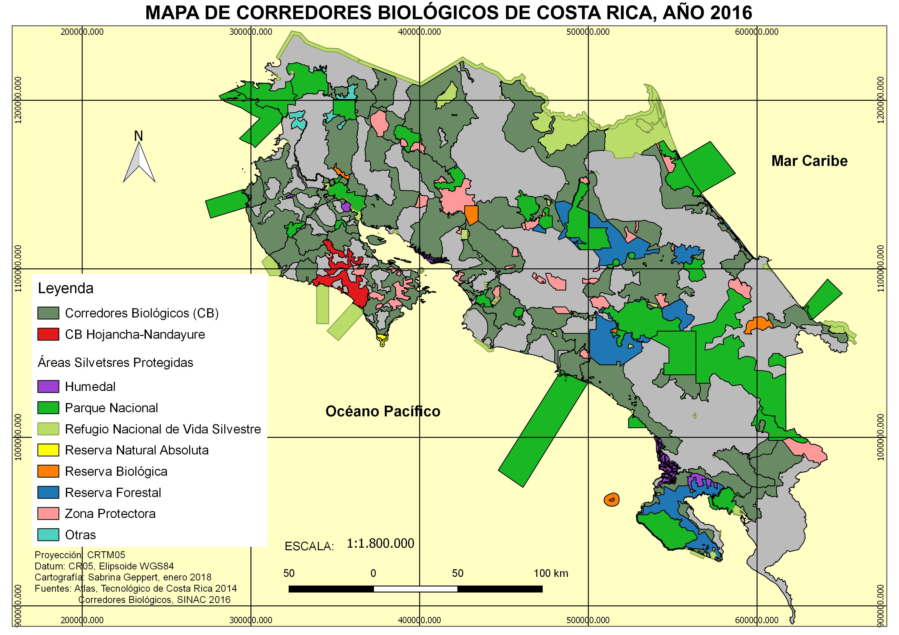 Mapa ubicación CB Hojancha-Nandayure 2016
