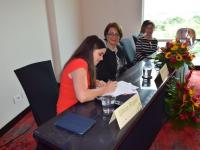 Firma del convenio de cooperación 